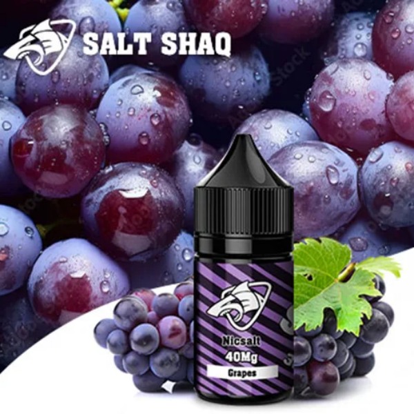 葡萄口味 鯊克煙油 | SALT SHAQ小煙油30ML/40MG | 32種口味 | 正品現貨